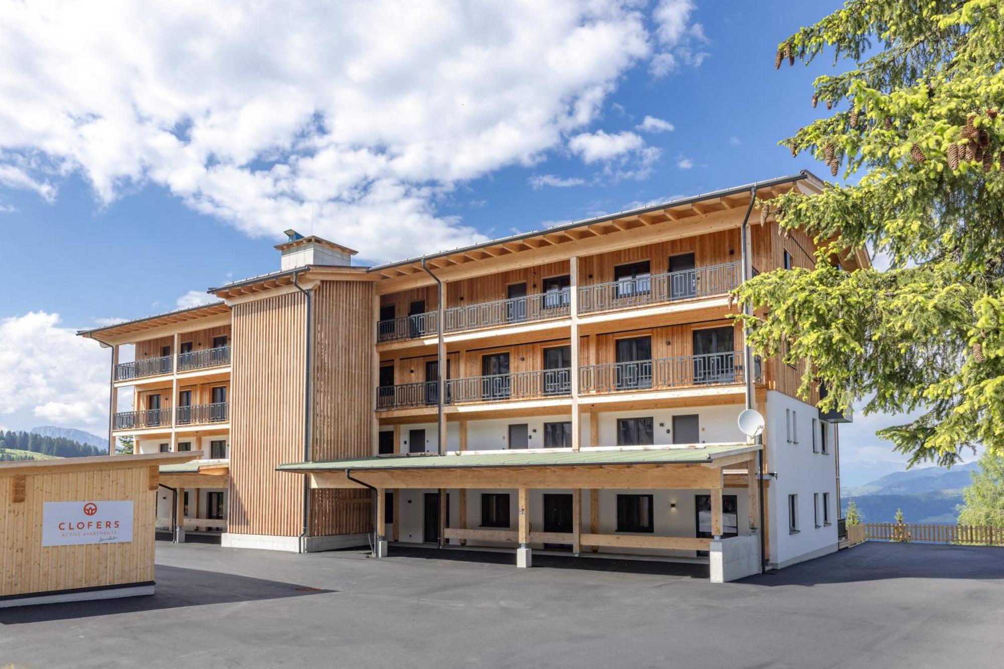 Clofers Active Apartments Sonnleitn هيرماجور المظهر الخارجي الصورة